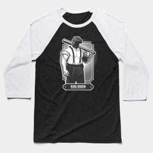 Character Metaphor- Mafia Mobster Soldier 2.0 Baseball T-Shirt